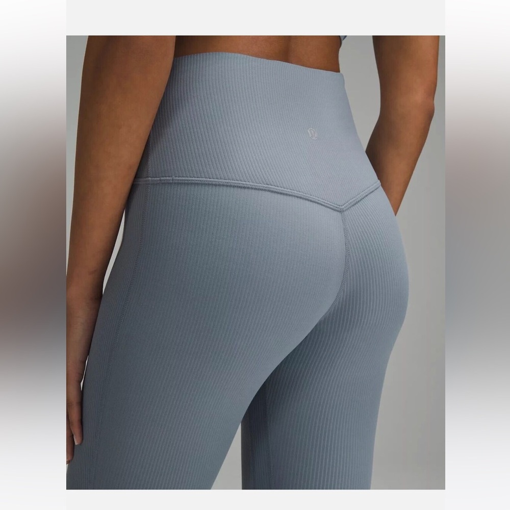 Lululemon Align High Rise Ribbed Mini Flare Pant
